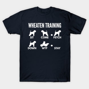 Wheaten Terrier Training Wheaten Dog Tricks T-Shirt